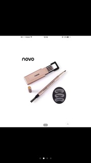 Bộ khuôn kẻ mày no vo