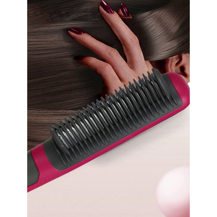Lược điện ion âm duỗi tóc thẳng/ uốn tóc đa năng
