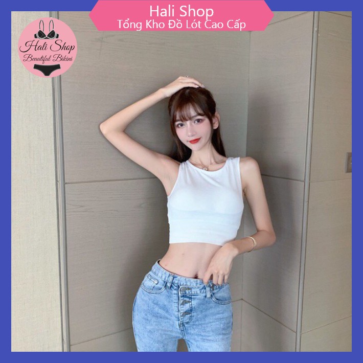 Áo Thun Ba Lỗ Croptop ❤️FREESHIP❤️ Áo Thun Ba Lỗ Croptop - Áo tập gym tập yoga aerobic 8862