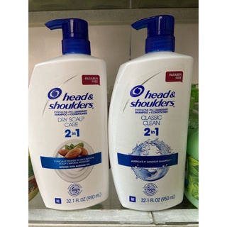 Dầu gội heAd & Shoulders 950ml 2in1