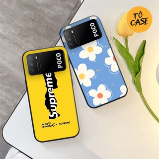 Ốp lưng Poco M3 / Poco C40 in hình suppreme , hoạt hình đáng yêu , ngộ nghĩnh chất liệu ốp in cao cấp chống trầy xước