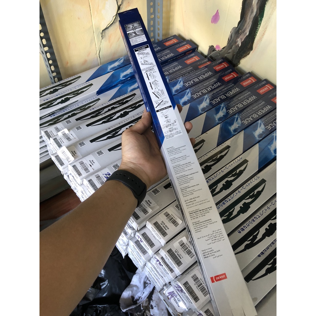 CHỔI GẠT MƯA  Ô TÔ DENSO XƯƠNG SẮT