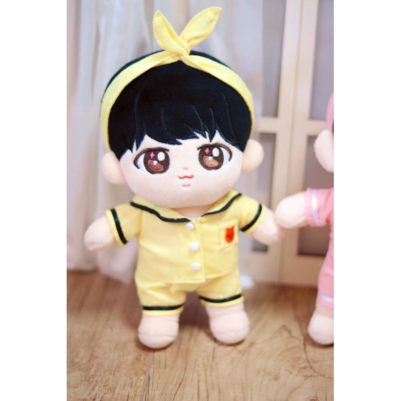 Búp bê nhồi bông BTS doll Start Kook, Start Chim 20cm