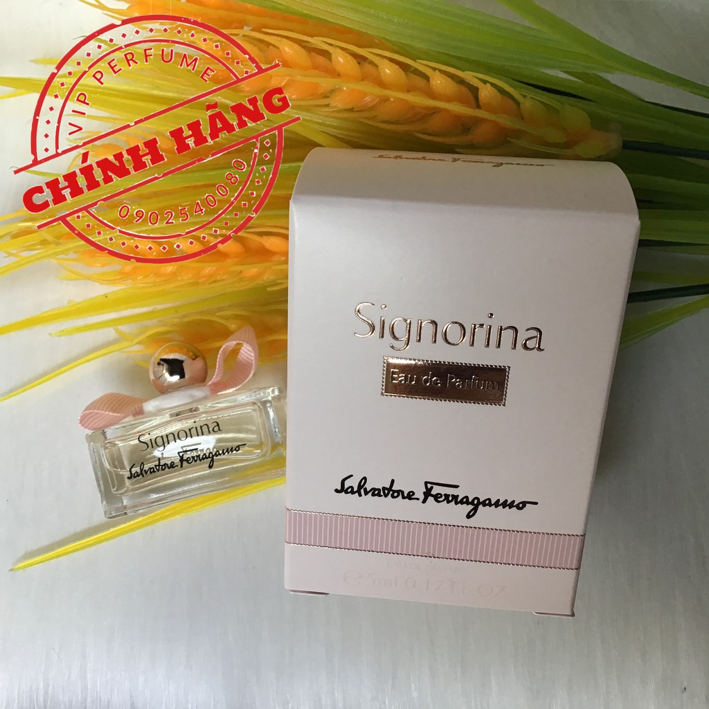 Nước hoa nữ chính hãng Salvatore Ferragamo Signorina EDP 5ml | BigBuy360 - bigbuy360.vn