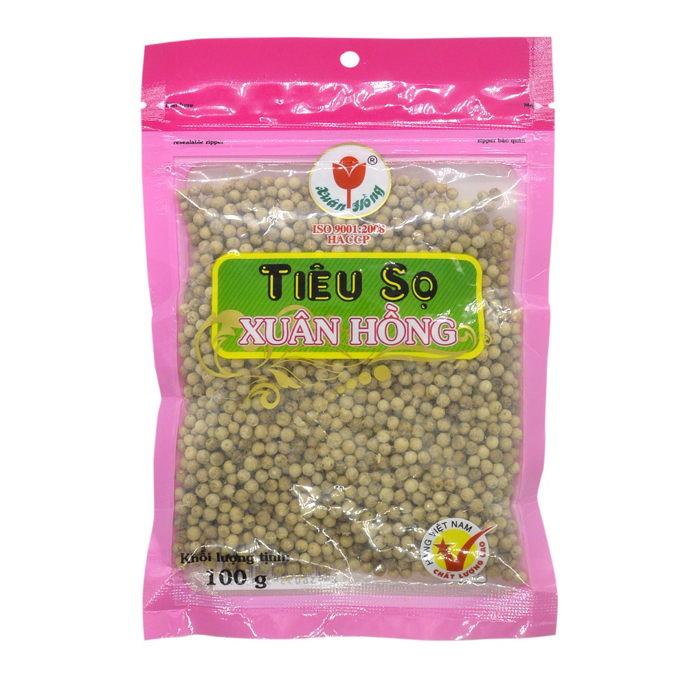 Tiêu Sọ Hạt Xuân Hồng 100g