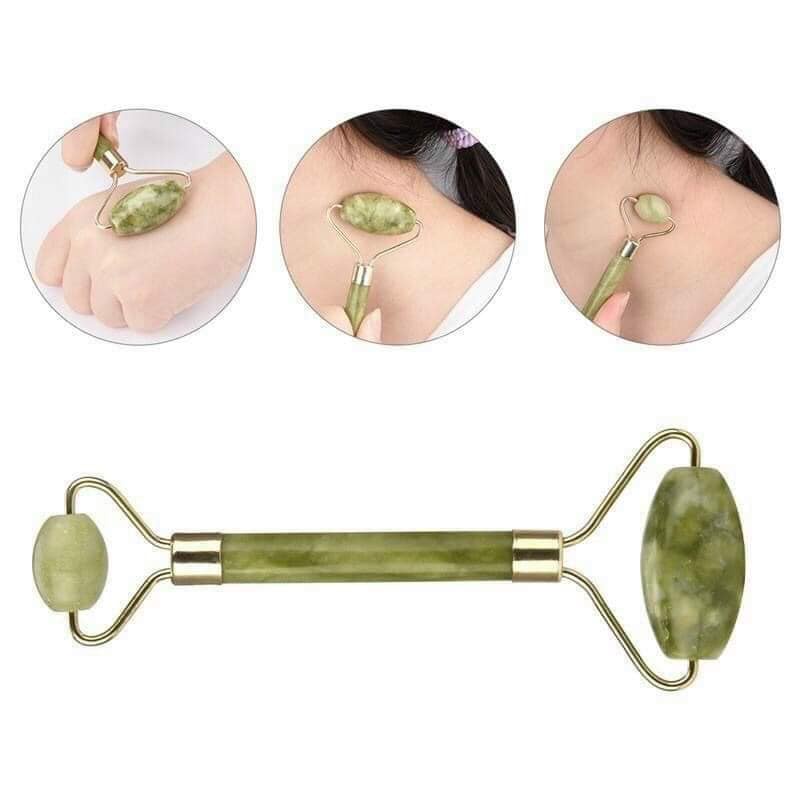 Cây lăn mặt đá 2 đầu massage mặt mắt cực thích làm cho da căng mịn cho chị em phụ nữ