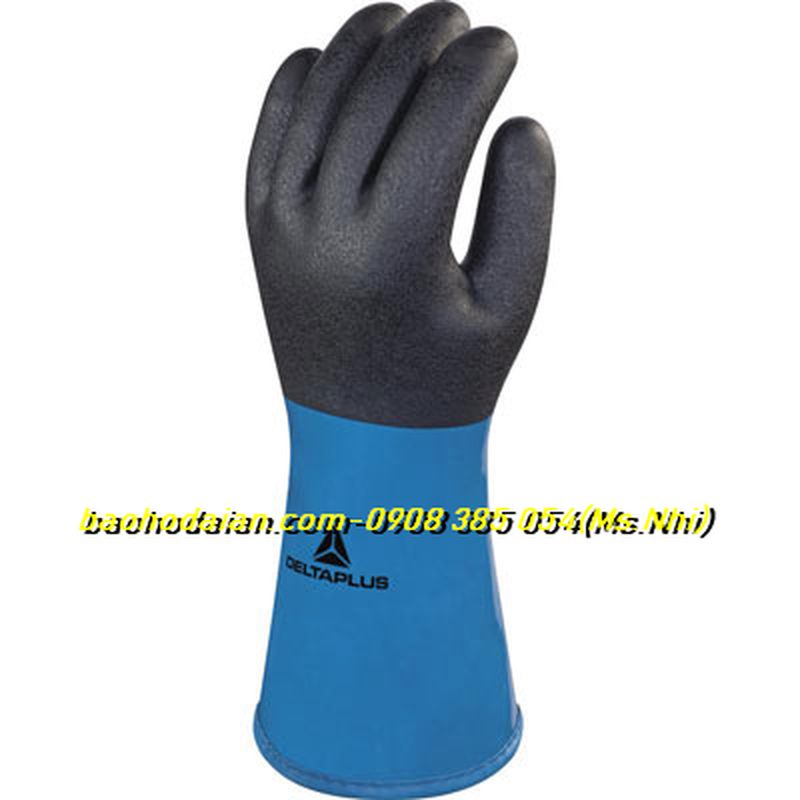 Găng tay chịu lạnh  -40 độ C Deltaplus VV837 phủ Nitrile chống trượt