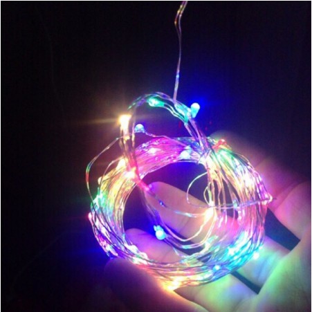 [Giá Sốc] Đèn Led Dùng Pin Fairy Light đom đóm 2.5m