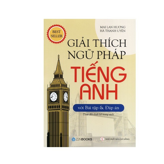 Sách Giải Thích Ngữ Pháp Tiếng Anh Tặng Kèm Bookmark