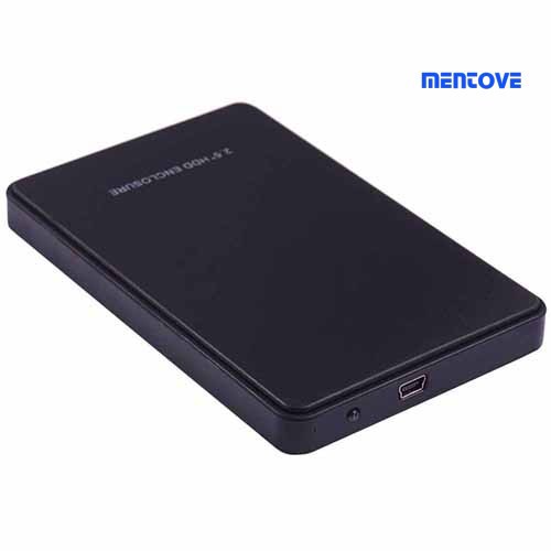 Hộp Đựng Ổ Cứng Ngoài Ssd 2.5 Inch Sata Usb 2.0 Hdd Màu Đen | BigBuy360 - bigbuy360.vn