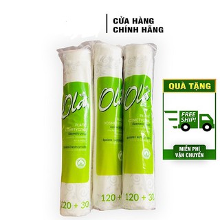 Bông tẩy trang ola ba lan 120+30 miếng