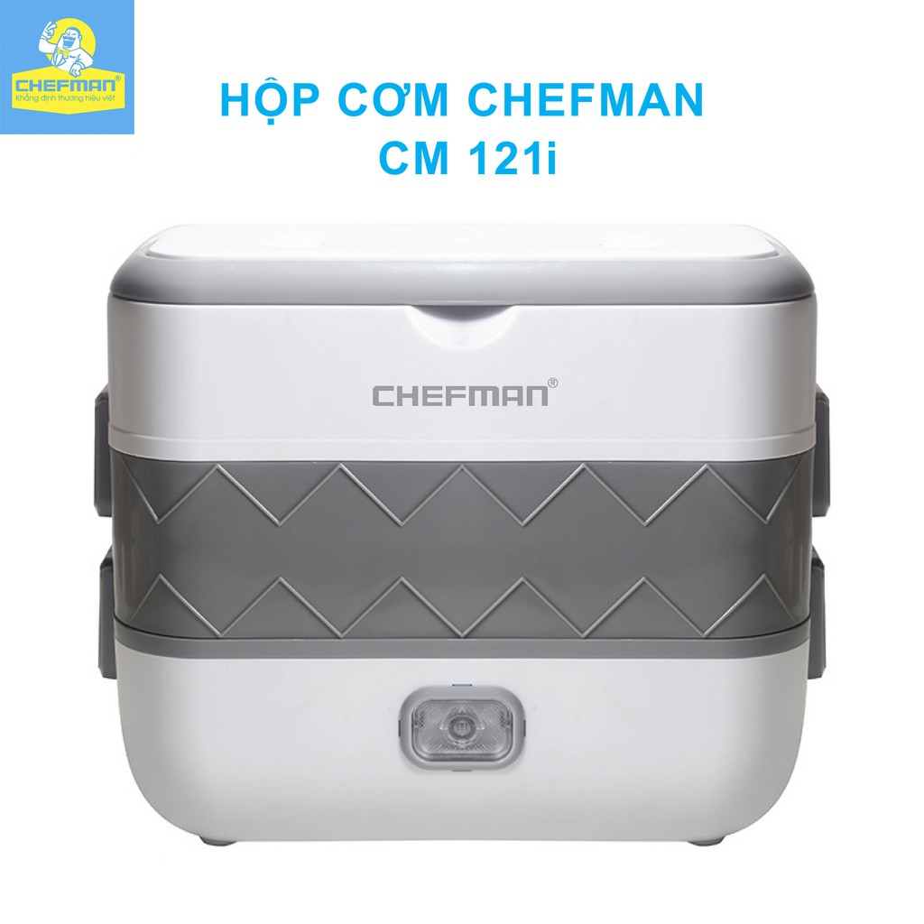 [Mã ELMS05 giảm 5% đơn 300k]Hộp cơm Chefman CM-121i có túi đựng