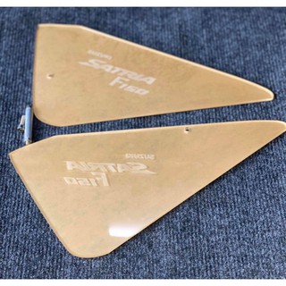 Ốp sườn trong suốt cho xe raider satria