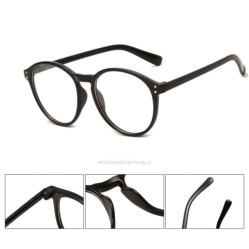 Mắt kính gọng tròn phong cách retro thời trang cho nữ