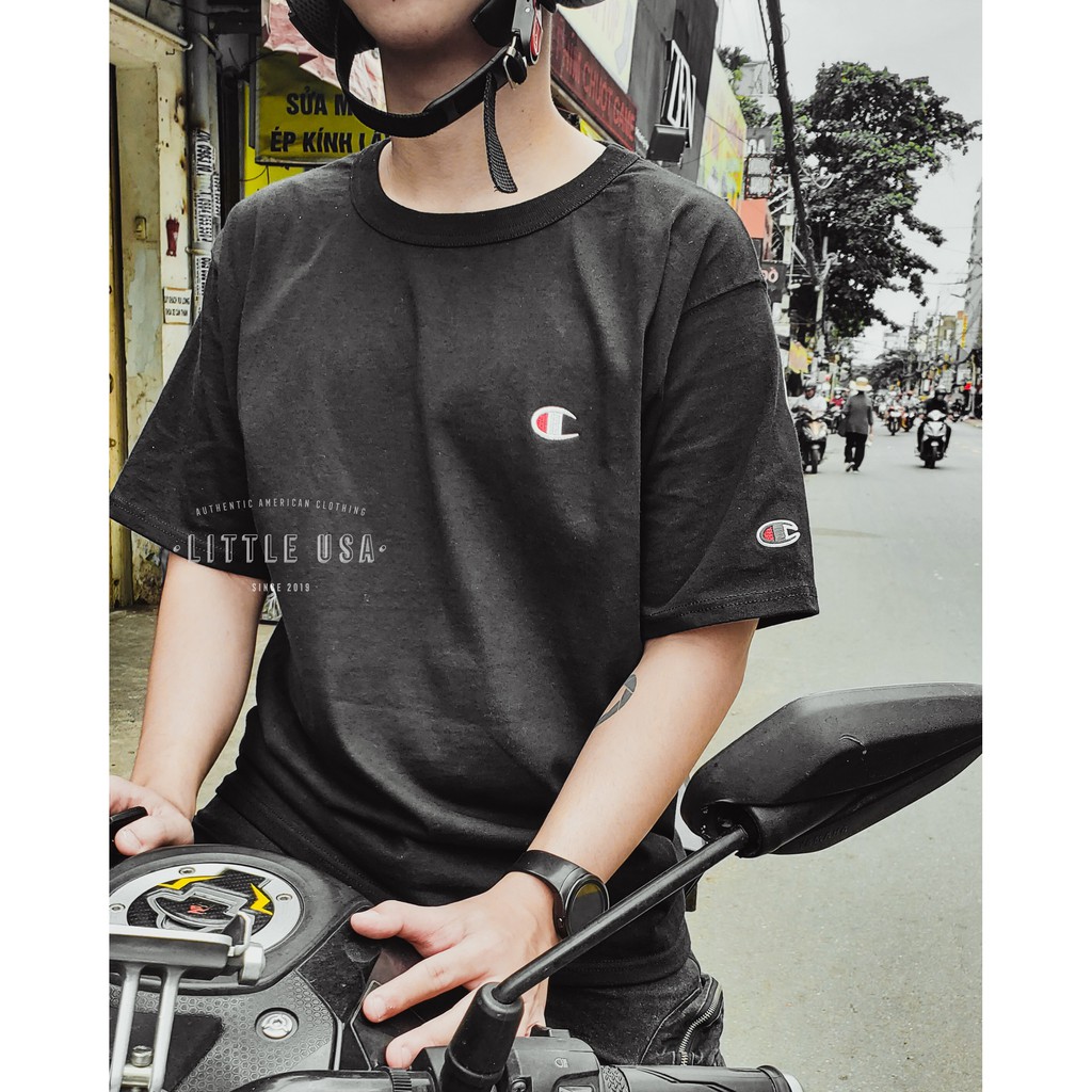 Áo CHAMPION® HERITAGE CUSTOM BIG LOGO BACK TEE | BigBuy360 - bigbuy360.vn