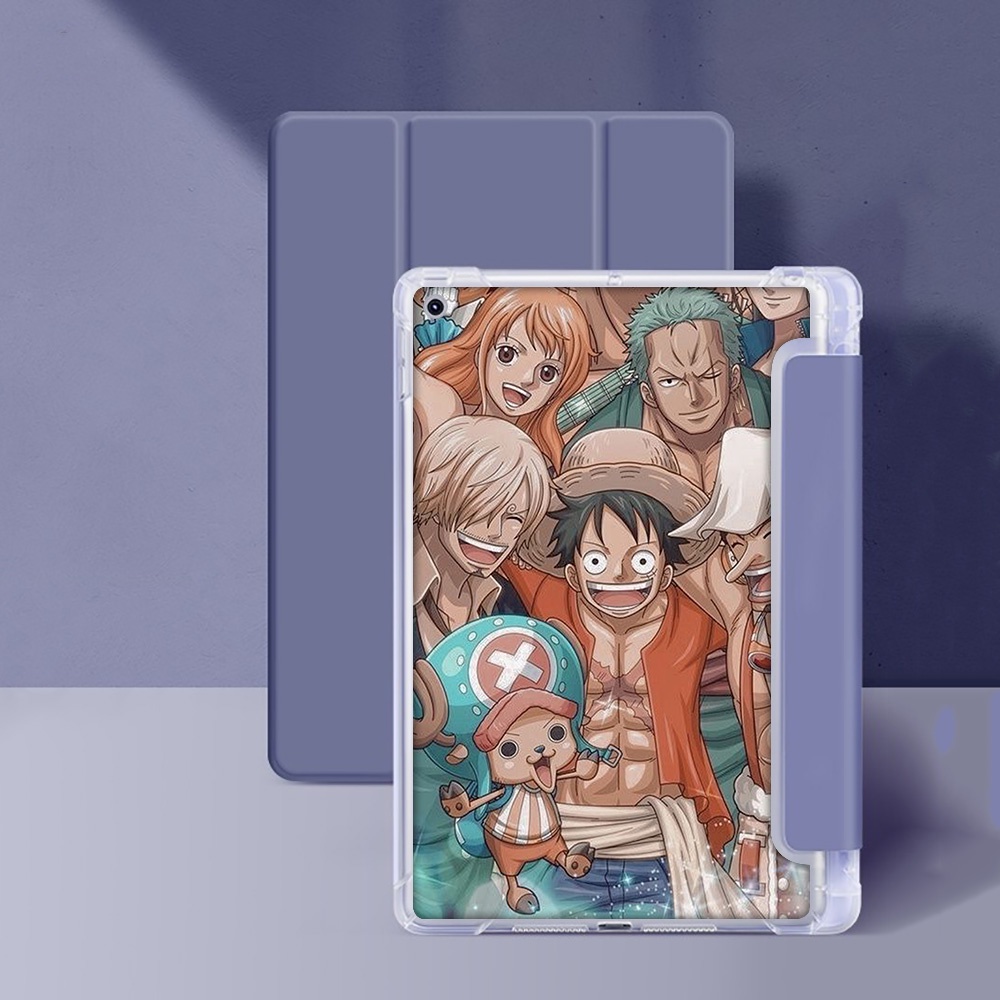 Ốp Máy Tính Bảng silicone Mềm Họa Tiết ONE PIECE 64J Cho iPad 7 8 9 Pro Mini4 Mini5 Air2 Air3 Air4 2022