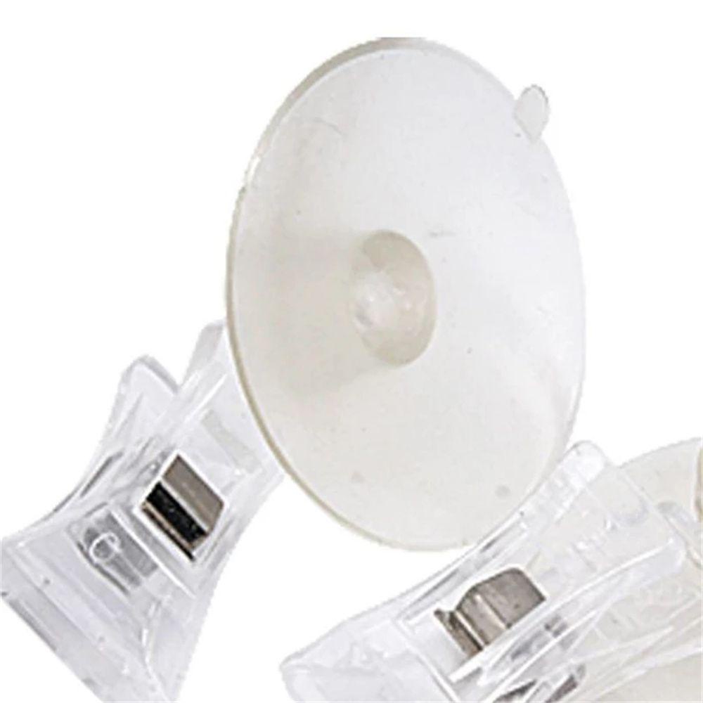 Kẹp Cố Định Thẻ Bằng Nhựa Có Giác Hút Gắn Cửa Sổ Xe Hơi