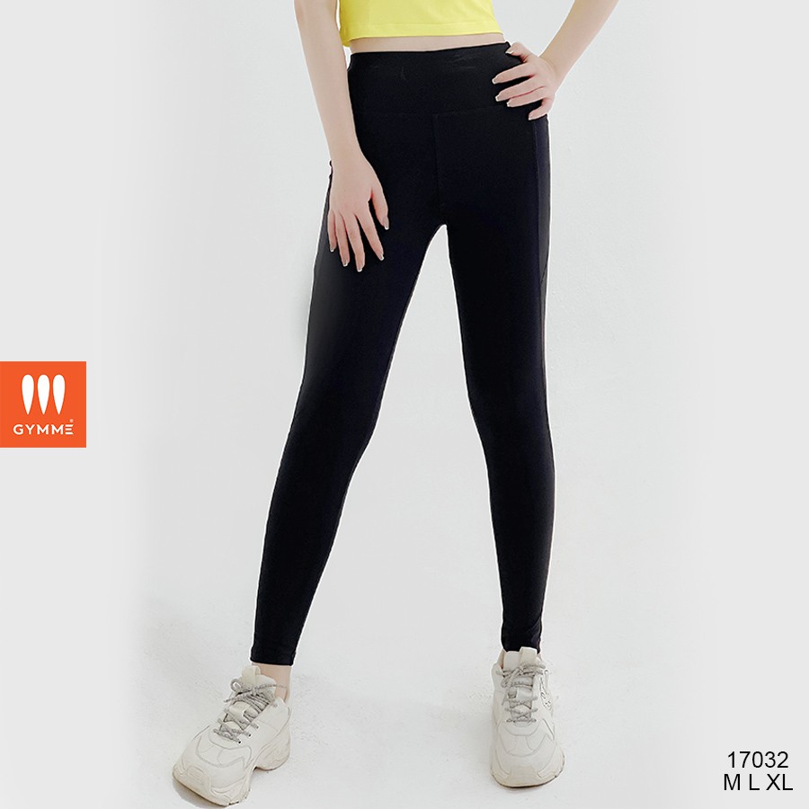 GYMME Quần tập legging nữ tập gym yoga chất thun dáng thể thao - 17032