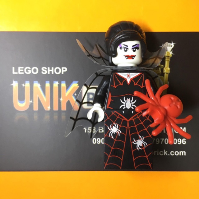 Lego UNIK BRICK Spider Lady Quý bà nhện độc trong Minifigures Series 14 chính hãng (như hình)