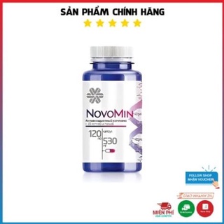 NOVOMIN,Thực phẩm bảo vệ sức khỏe chống oxy hóa, tăng cường sức đề kháng Novomin Formula 4 120v