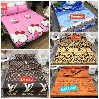Bộ Chăn Ga Gối 5 Món Cotton Poly