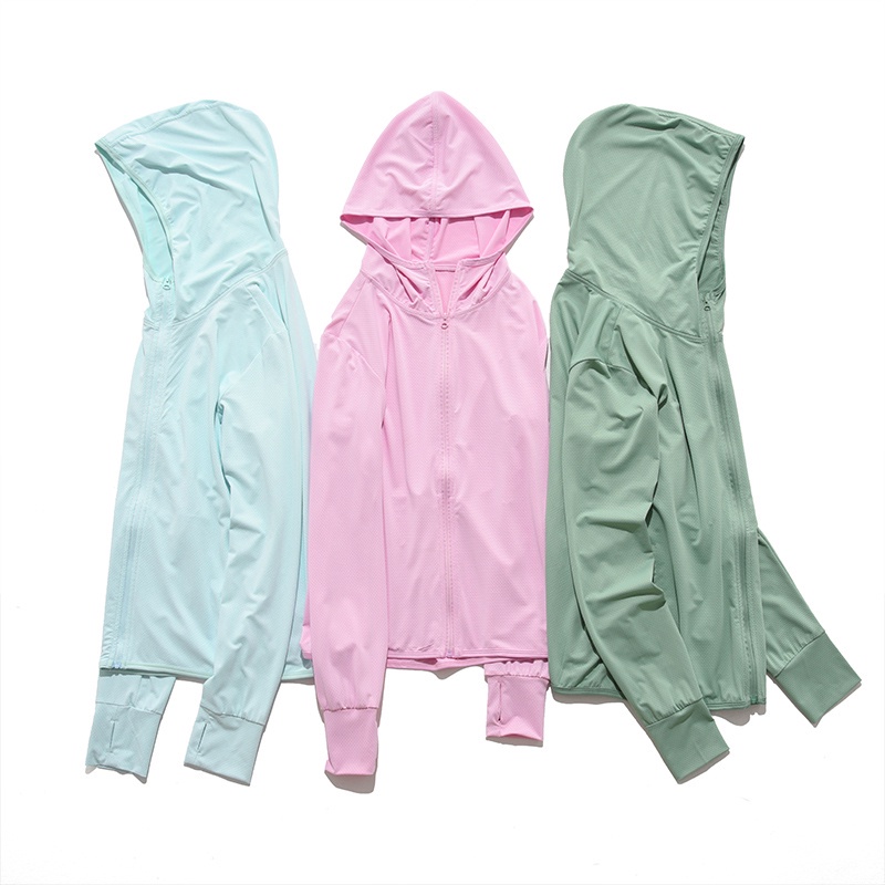 Uniqlo Áo Khoác Thể Thao Chống Nắng Chống Tia uv Thoáng Khí Thời Trang Mùa Hè Cho Nữ