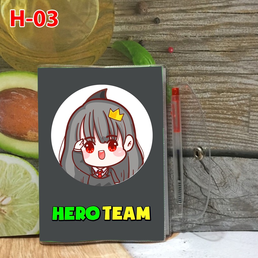 Sổ Tay HERO TEAM (tặng kèm cây viết - HOT HOT!)