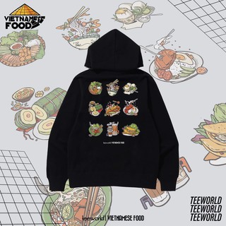 Áo Hoodie Teeworld TW x Vietnamese Food Collection Hoodie