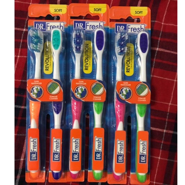 Sét 2 Cây Bàn Chải Cho Người Lớn Dr.Fresh