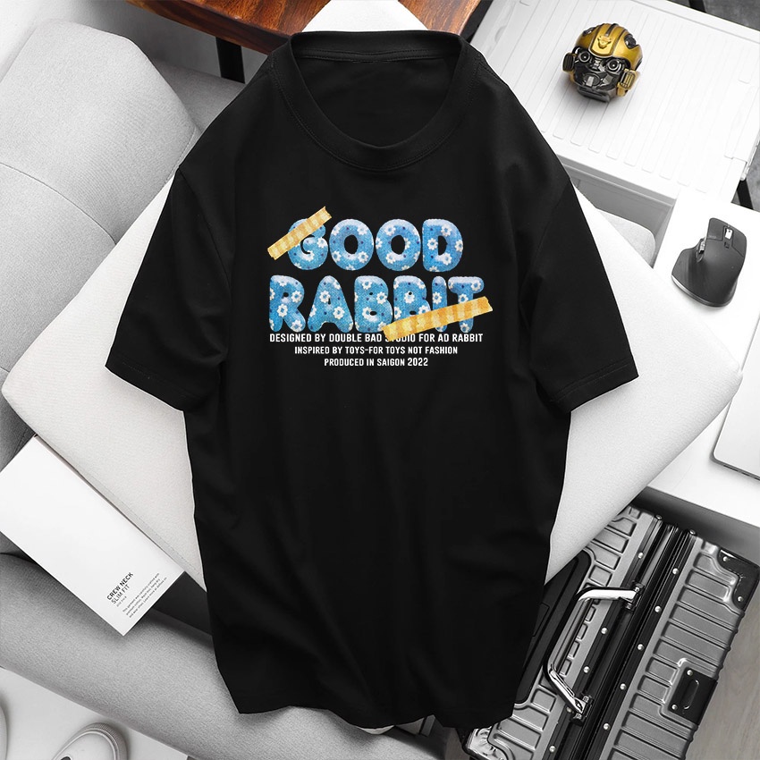 Áo Thun Unisex BEEBEE 100% Cotton Bad Rabbit GOOD RABBIT-RGR001 | BigBuy360 - bigbuy360.vn