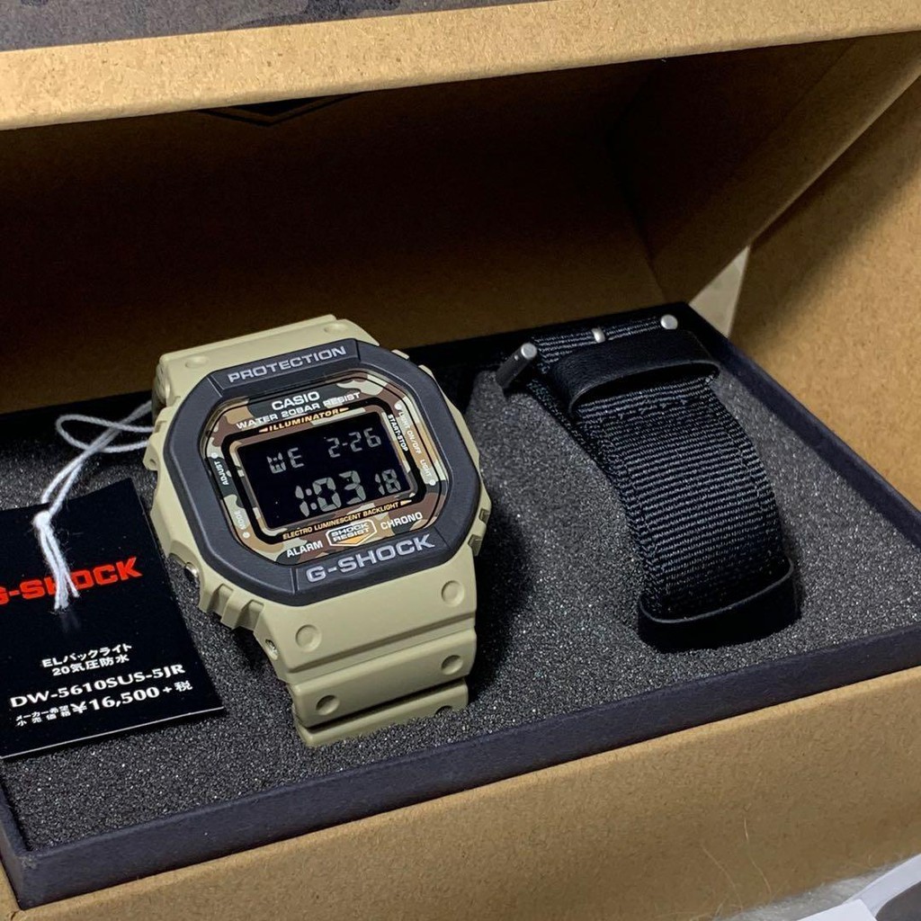 Đồng Hồ Casio Nam GSHOCK DW-5610SUS-5DR Chính Hãng
