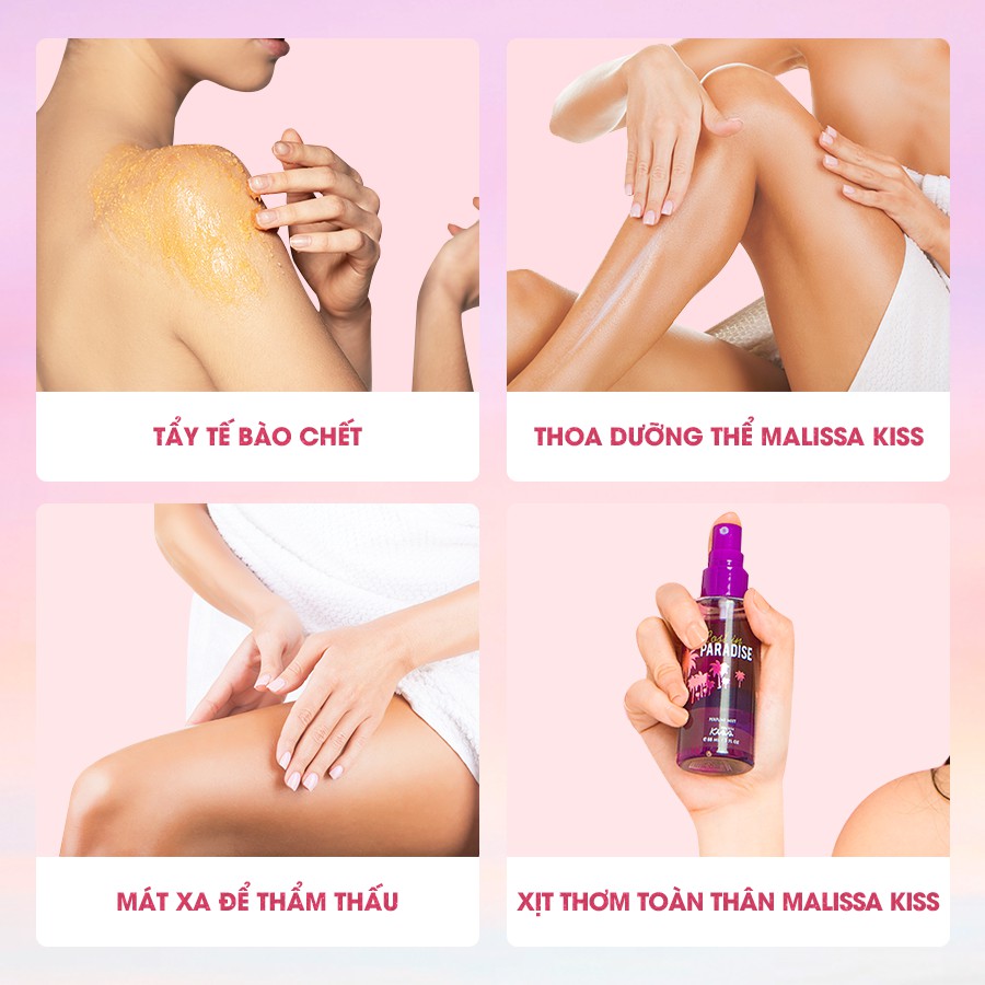 Xịt Thơm Toàn Thân Malissa Kiss 88ml