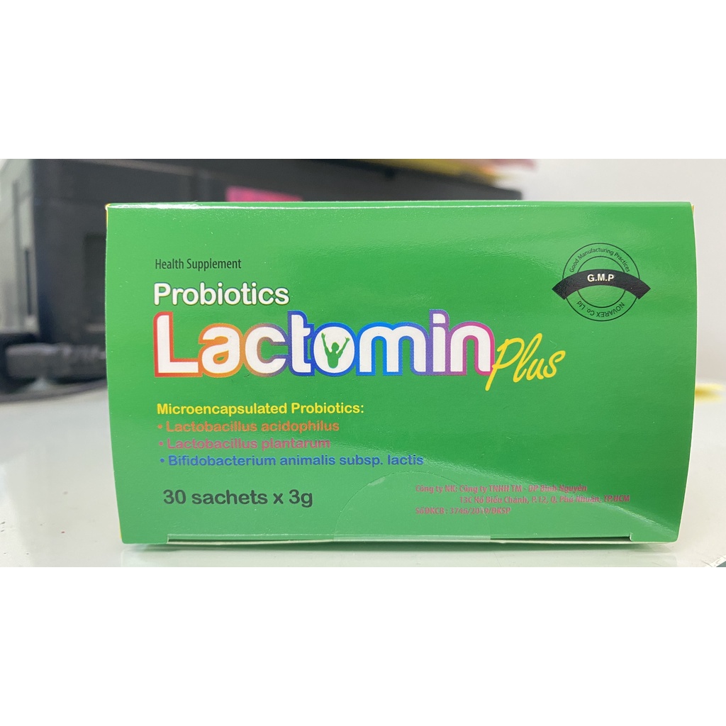 Lactomin Plus.Bổ Sung Lợi Khuẩn Giúp Cân Bằng Hệ Tiêu Hóa,Hấp Thu Dinh Dưỡng