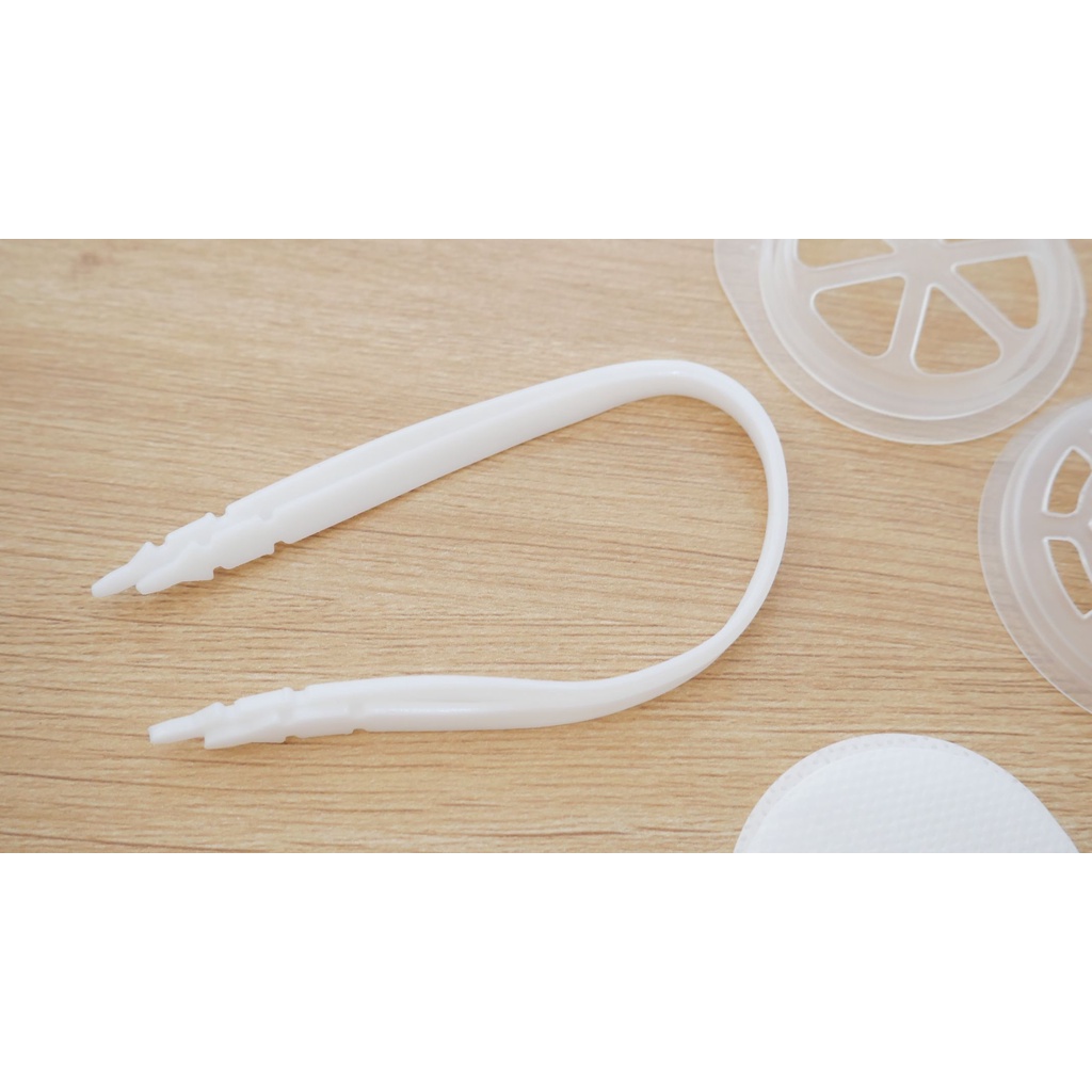 Combo phụ kiện khẩu trang nhựa trong suốt TTL: 5x lọc, 1 cặp van, 1 cặp dây silicon cao cấp
