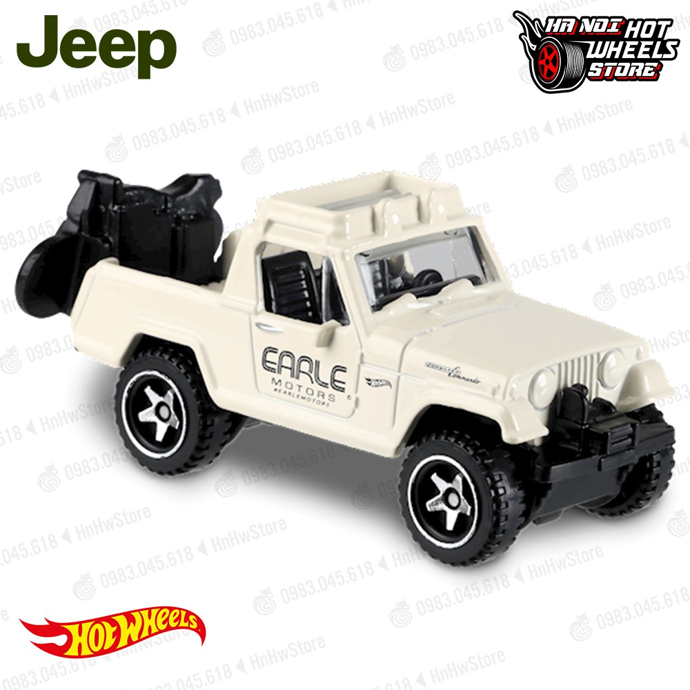 Xe Hot Wheels '67 Jeepster HW Hot Trucks đồ chơi ô tô mô hình tỷ lệ 1:64 hotwheels