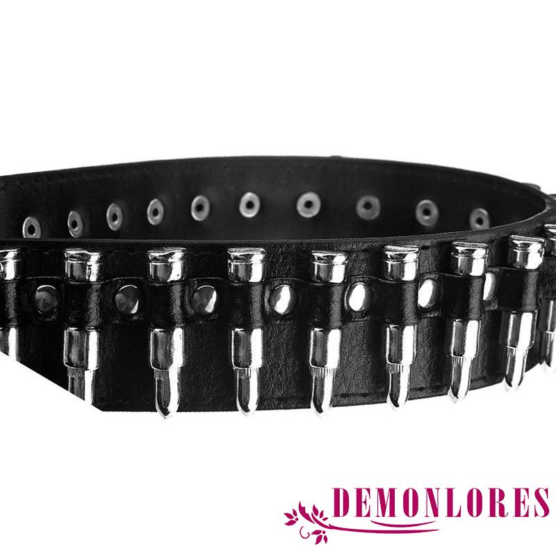 Thắt Lưng Da Đính Đinh Tán Phong Cách Hip Hop Cho Nữ