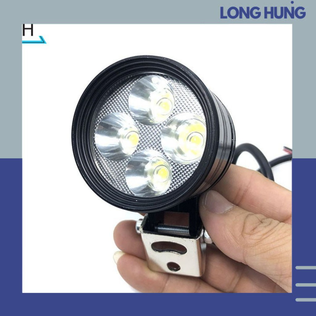 [BẢO HÀNH 1 ĐỔI 1] Đèn trợ sáng xe máy, đèn led l4N, đèn chuyên đi đêm-DL4N