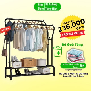 Giá Treo Quần Áo Đa Năng Trong Nhà, Cây Treo Đồ Tiện Dụng Để Decor Nhà Cửa, Lắp Ghép Đơn Giản Chắc Chắn