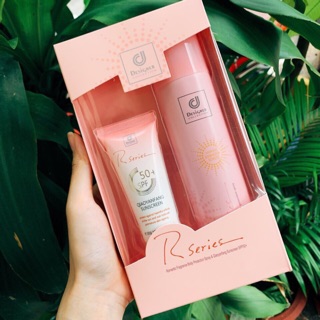 Set 2 chai chống nắng cặp về