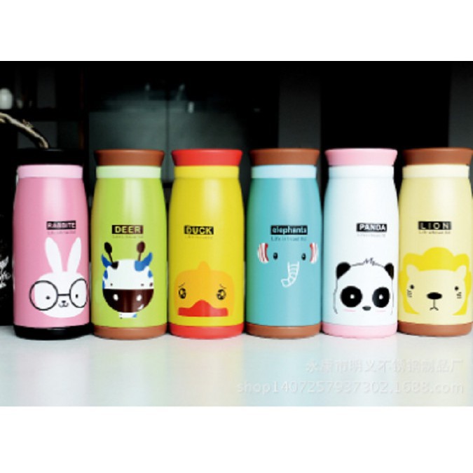 Bình giữ nhiệt hình thú ngộ nghĩnh 500ml