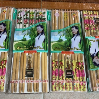Đũa tre việt nam vỉ 10 đôi