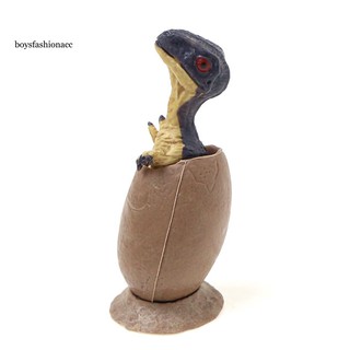 BOYS 6Pcs/Set Simulation Hatching Dinosaur Egg Model Children Educational Toy Decor