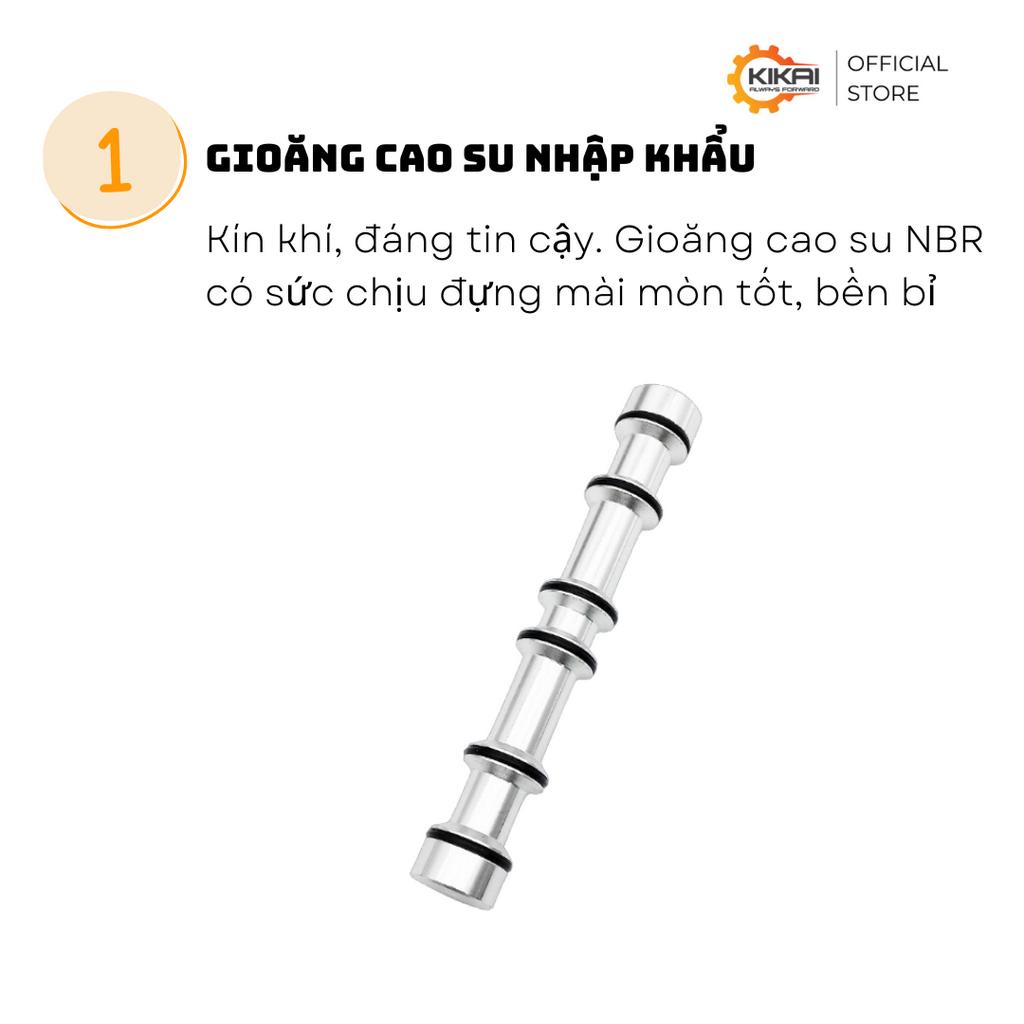 Van điện từ 4V210-08 / 4V210-06 24VDC 220VDC loại 5 cổng 2 vị trí chất lượng tốt bền bỉ