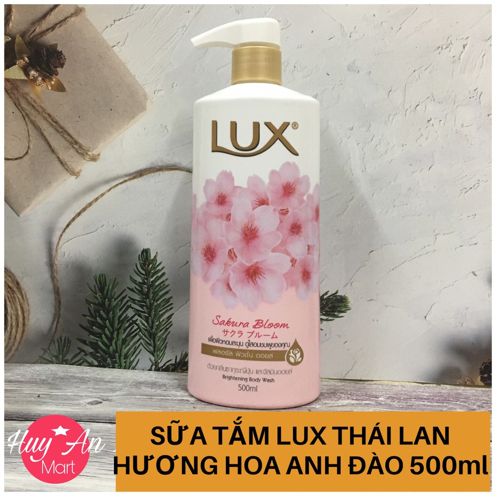 Sữa tắm Lux Sakura Bloom Thái Lan 500ml HƯƠNG HOA ANH ĐÀO