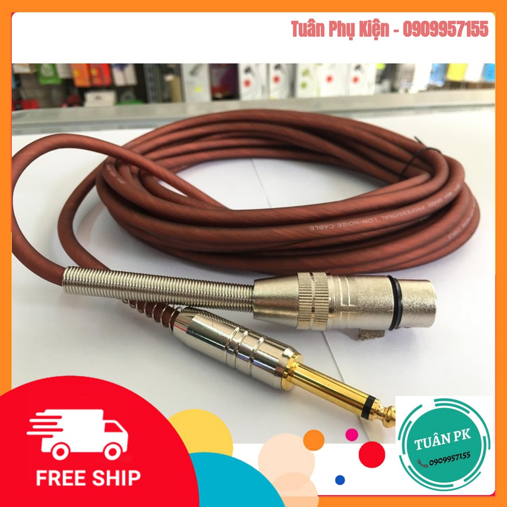 DÂY MICRO KARAOKE DÀI 5 MÉT XỊN