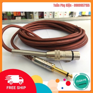 Dây micro karaoke dài 5 mét xịn