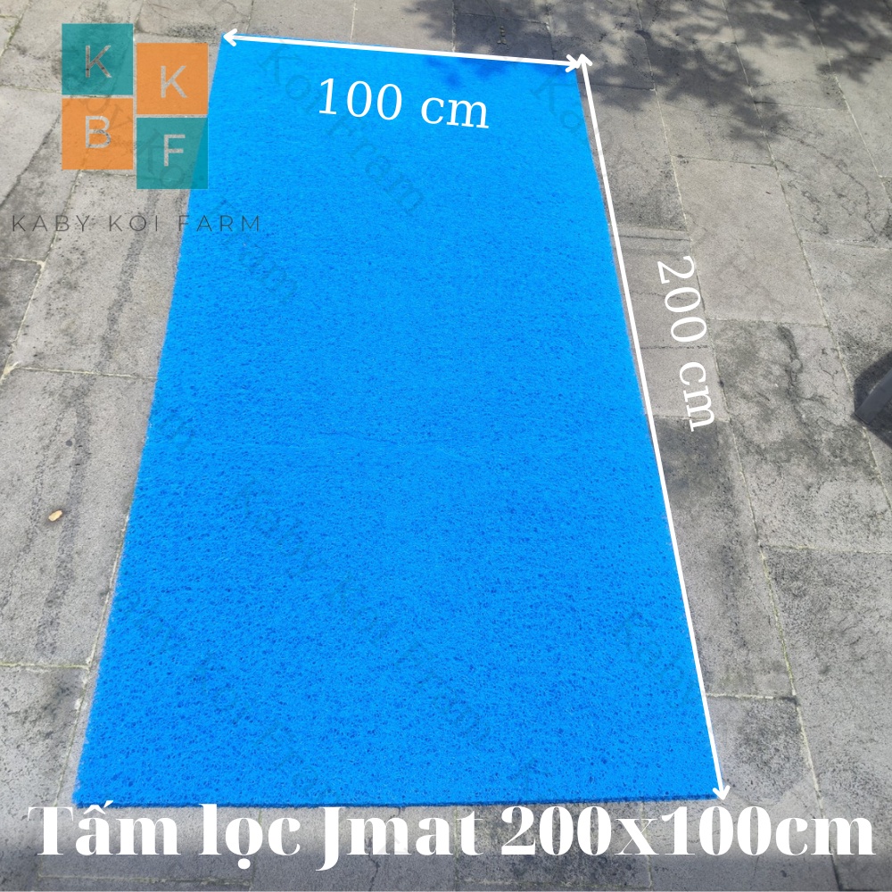 Jmat không keo - bùi nhùi lọc nước | 1m x 50cm | 50cm x 50cm
