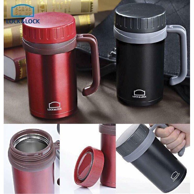 100% Bình giữ nhiệt Lock&Lock Basic Table Mug 500ml LHC9002