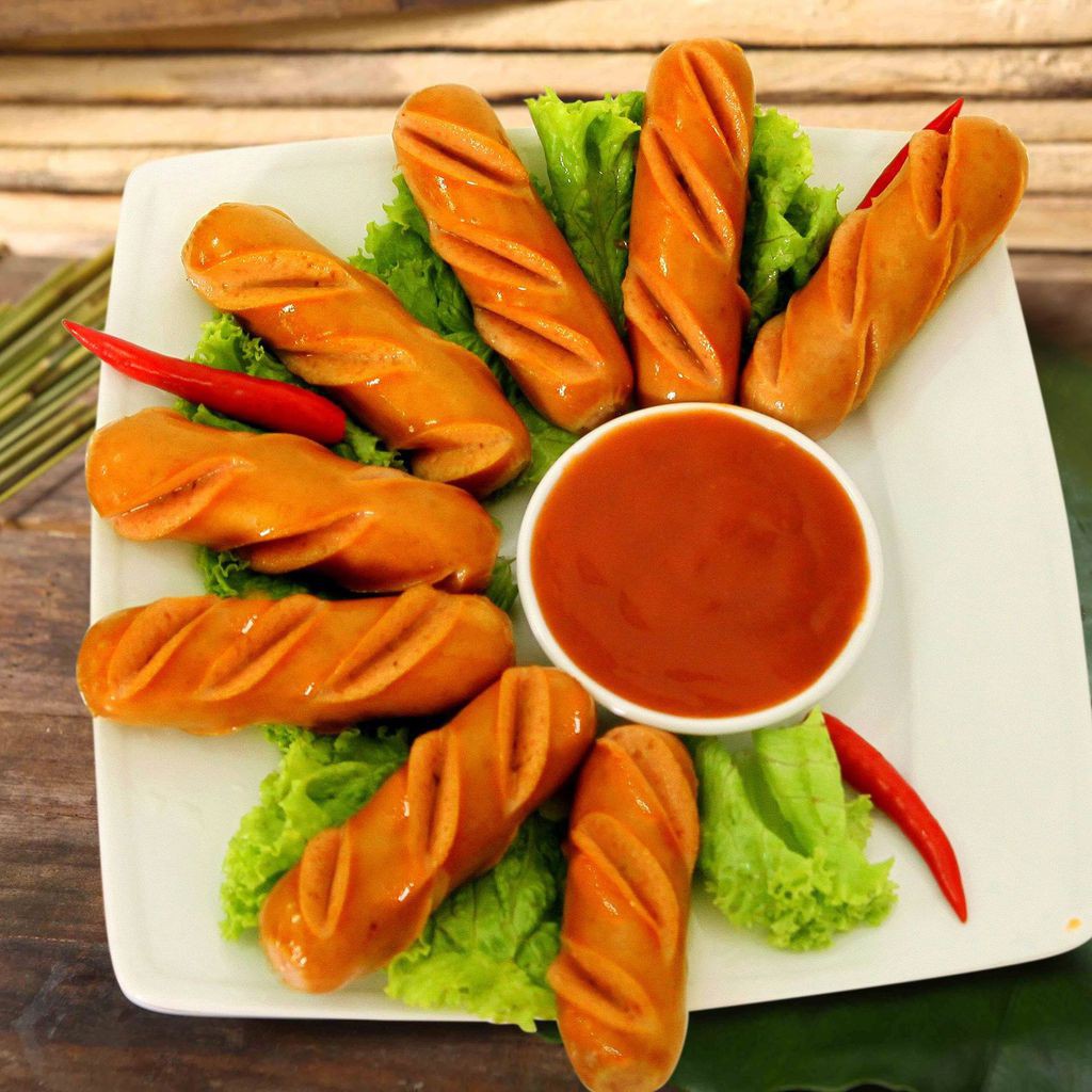 Combo 10 cây xúc xích Đức Super Chef giòn ngon CP