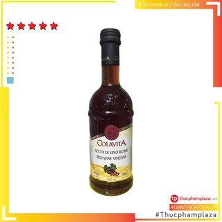 Dấm đỏ hiệu Colavita chai 500ml